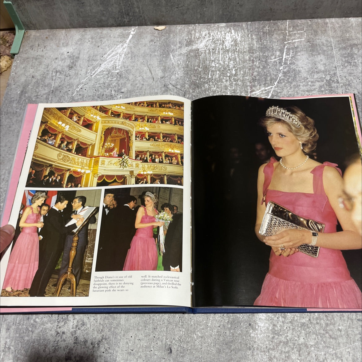 princess diana's latest fashion collection book, by unknown, 1985 Hardcover image 4