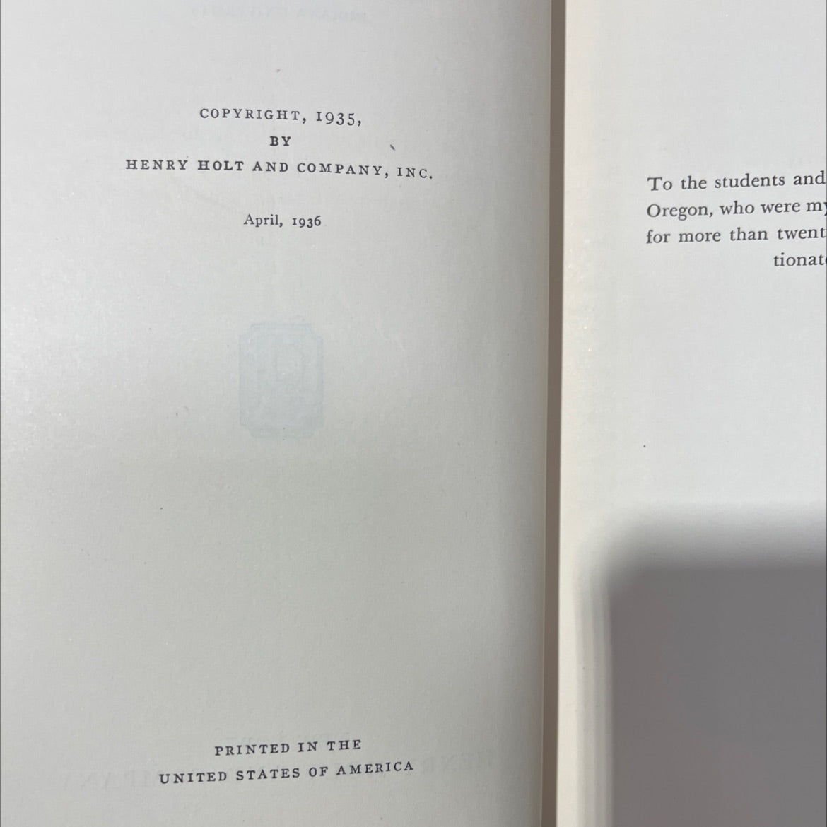 principles of adolescent psychology book, by edmund s. conklin, 1935 Hardcover image 3