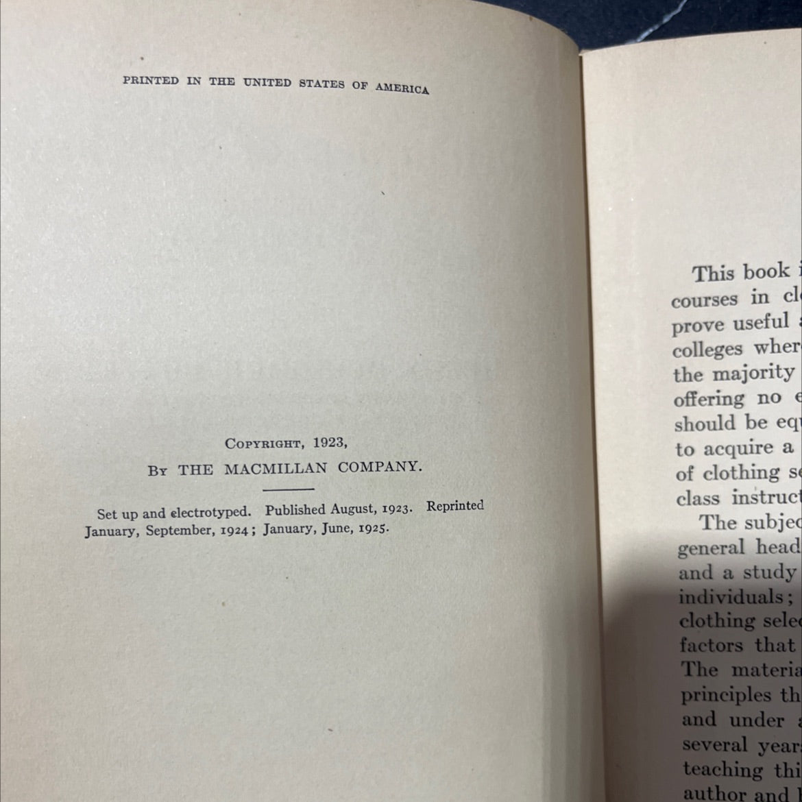 principles of clothing selection book, by helen goodrich buttrick, 1925 Hardcover image 3