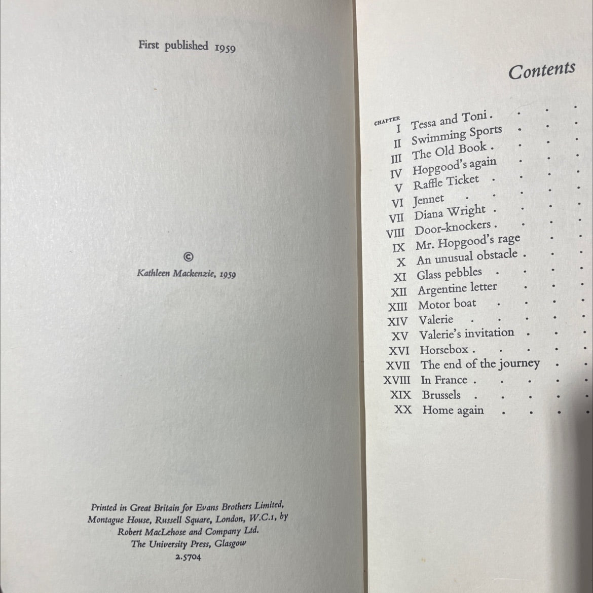 prize pony book, by kathleen mackenzie, 1959 Hardcover image 3
