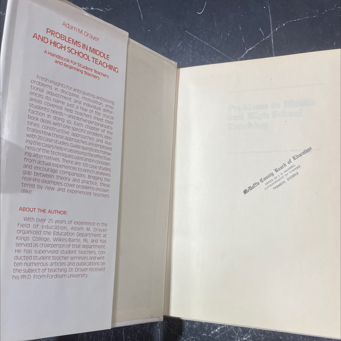 problems in middle and high school teaching a handbook for student teachers and beginning teachers book, by adam m. image 4