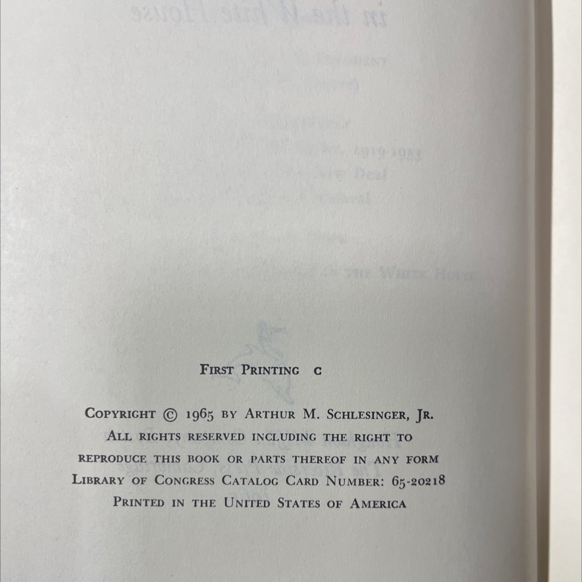 progress a thousand days john f. kennedy in the white house book, by Arthur M. Schlesinger, Jr., 1965 Hardcover image 3