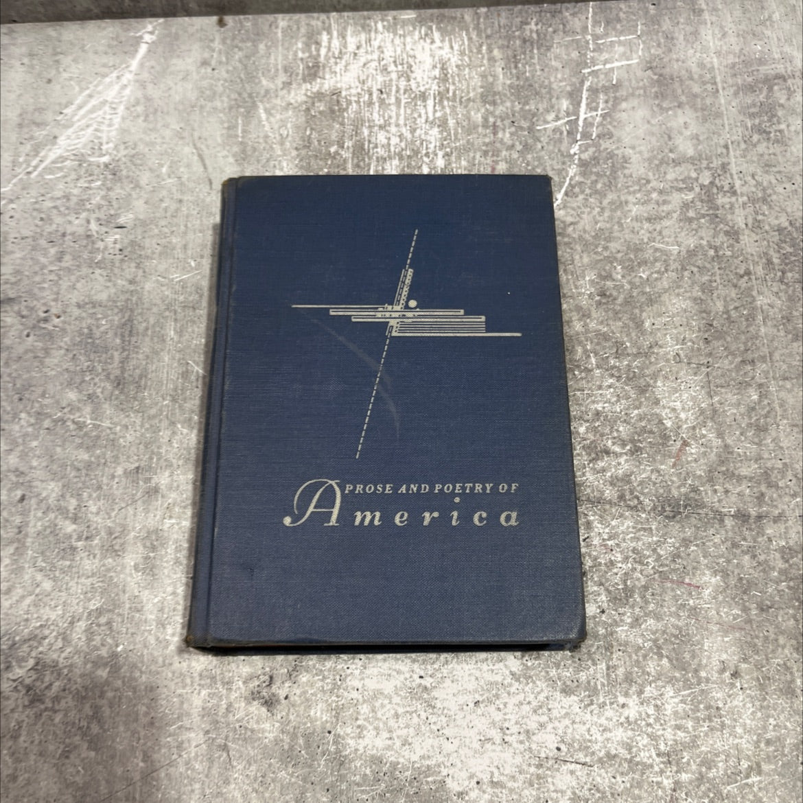 prose and poetry of america fourth edition book, by harriet marcelia lucas, herman m. ward, 1950 Hardcover image 1