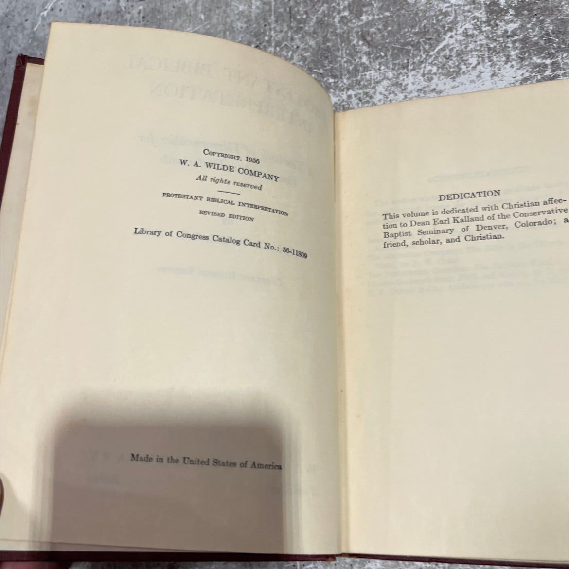 protestant biblical interpretation a textbook of hermeneutics for conservative protestants book, by bernard ramm, 1956 image 3