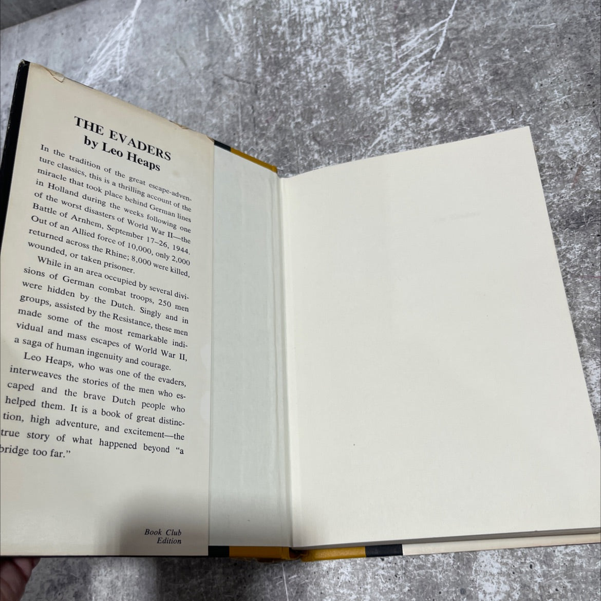 ps on the evaders book, by leo heaps, 1976 Hardcover image 4