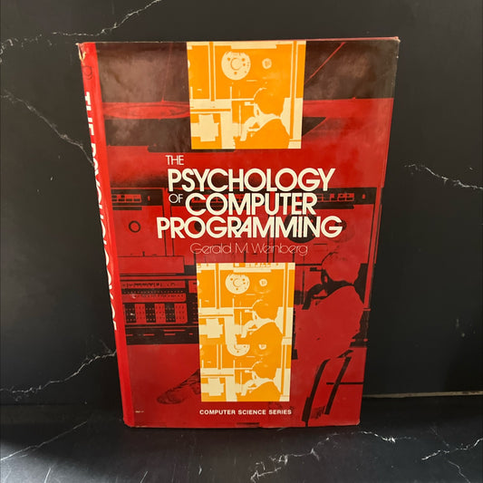 psychology of computer programming book, by gerald m. weinberg, 1971 Hardcover image 1