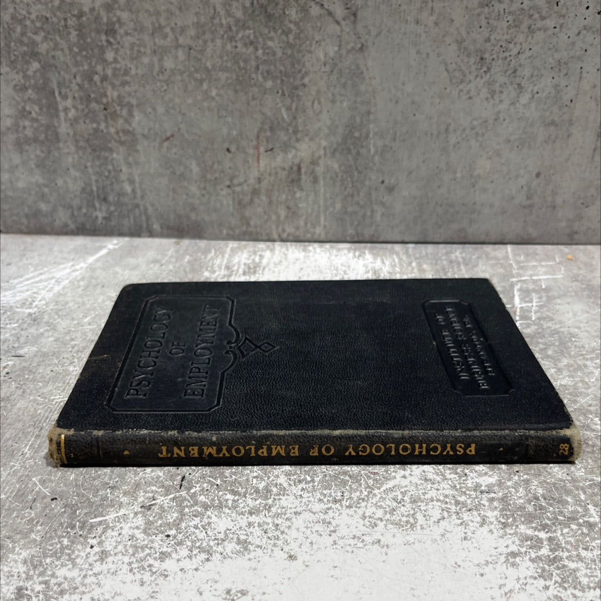 psychology of employment book, by e. h. fish, 1922 Hardcover image 4