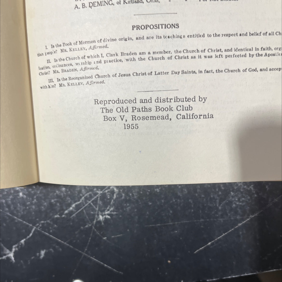 public discussion of the issues between the reorganized church of jesus christ of latter day saints and the church of image 3