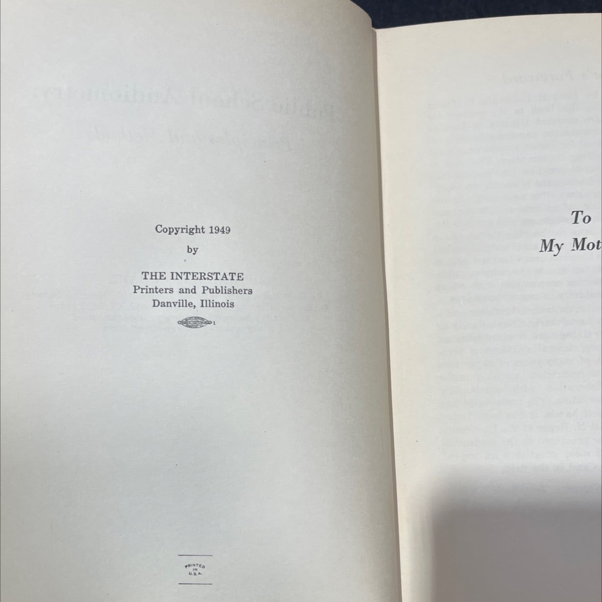 public school audiometry: principles and methods book, by loraine anson dahl, 1949 Hardcover image 3