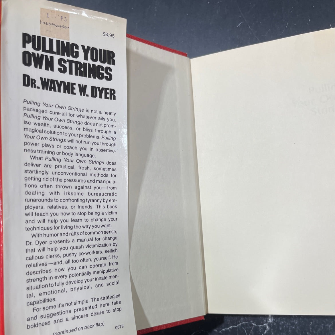 pulling your own strings book, by wayne w. dyer, 1978 Hardcover image 4