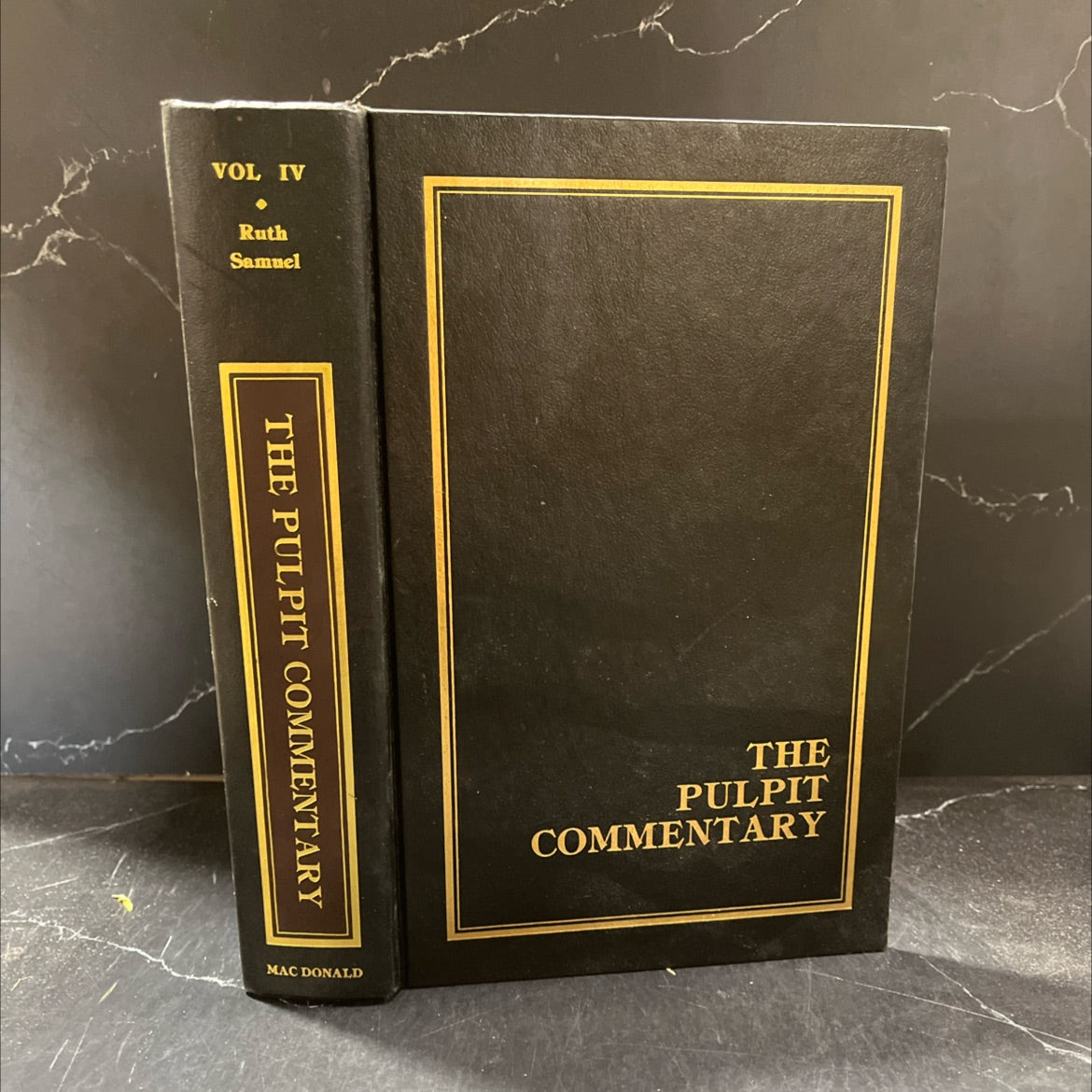 pulpit commentary on ruth i & ii samuel book, by h. d. m. spence, joseph s. exell, 1970 Hardcover image 1