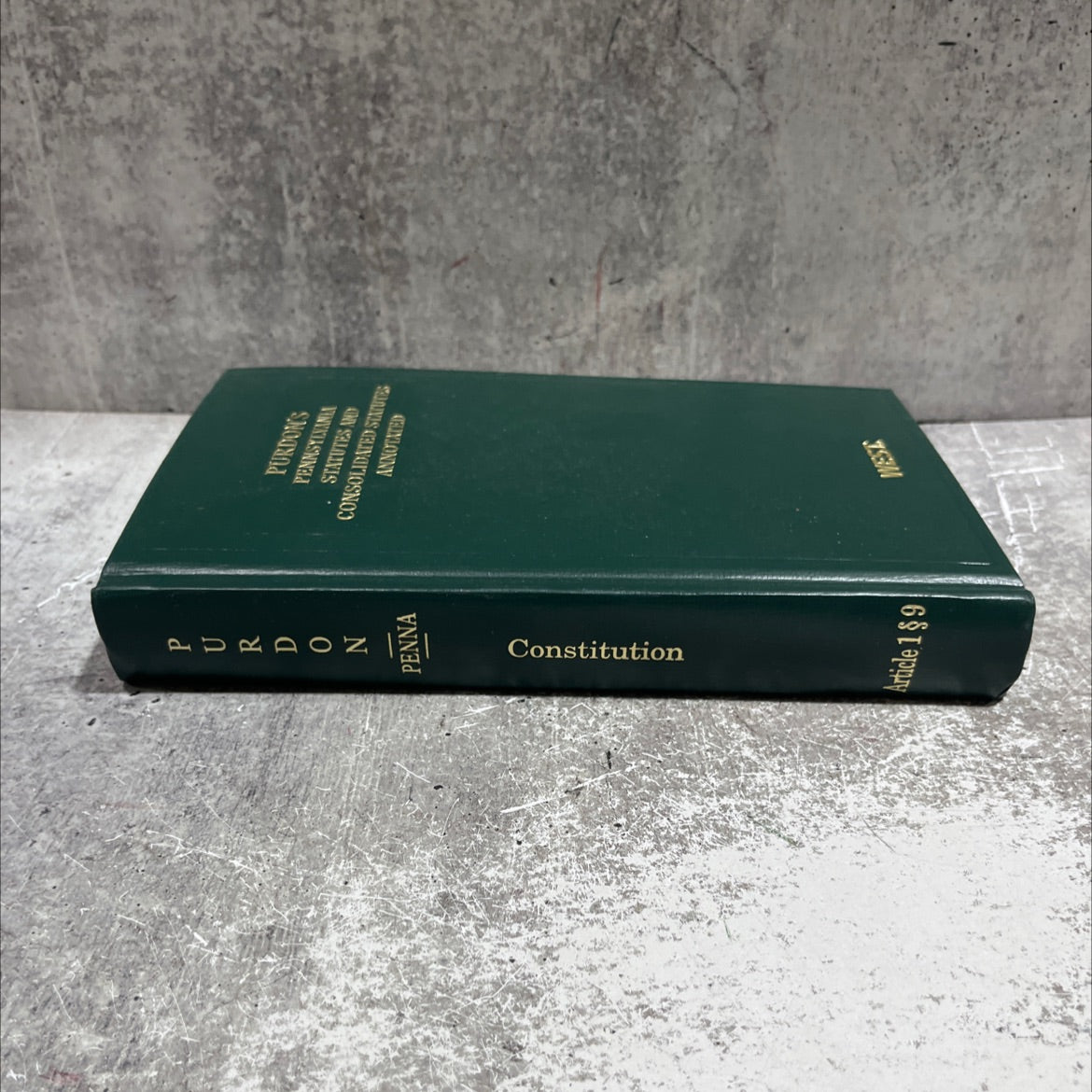 purdon's pennsylvania statutes and consolidated statutes annotated constitution article 1 book, by unknown, 2011 image 4