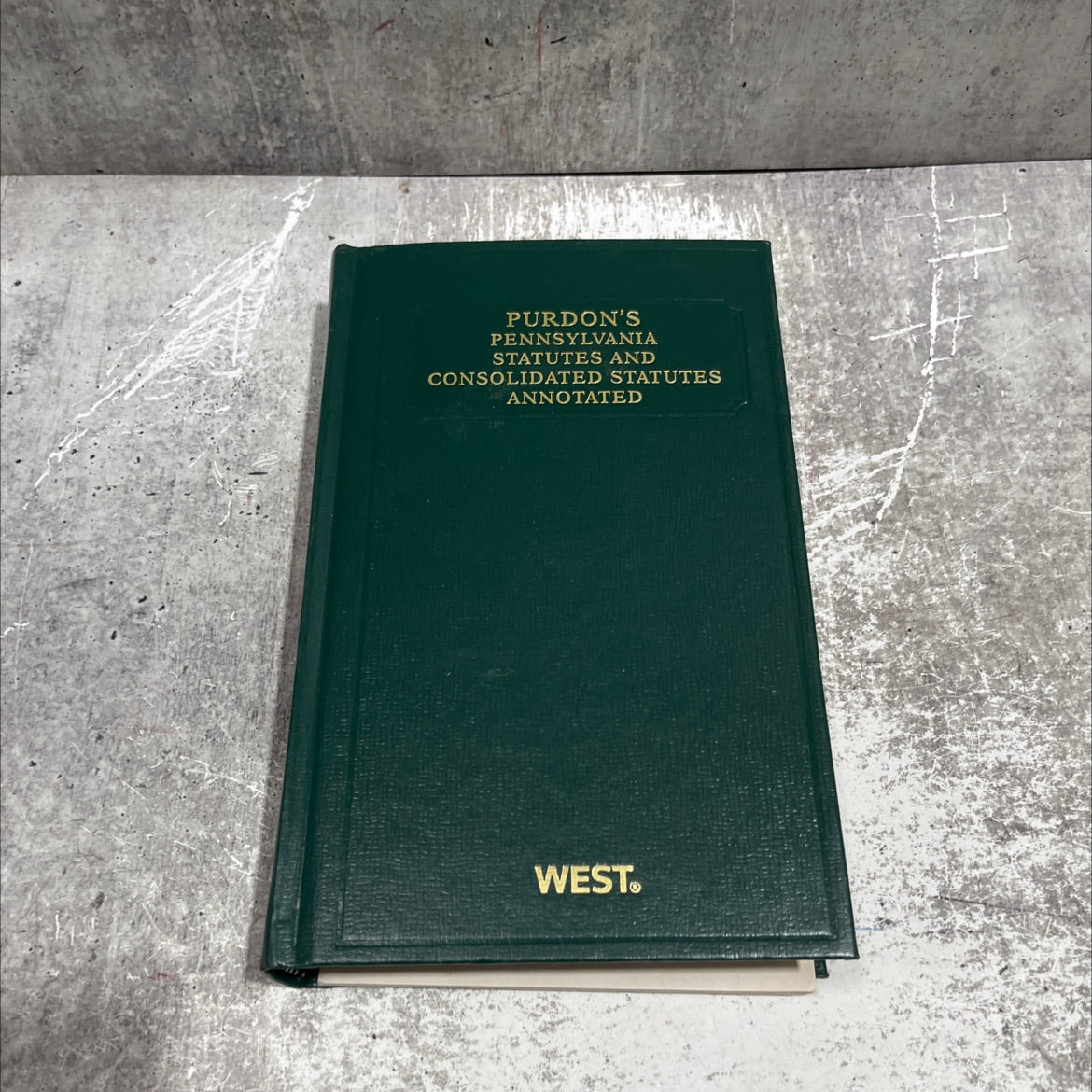 purdon's pennsylvania statutes and consolidated statutes annotated book, by unknown, 2012 Hardcover image 1
