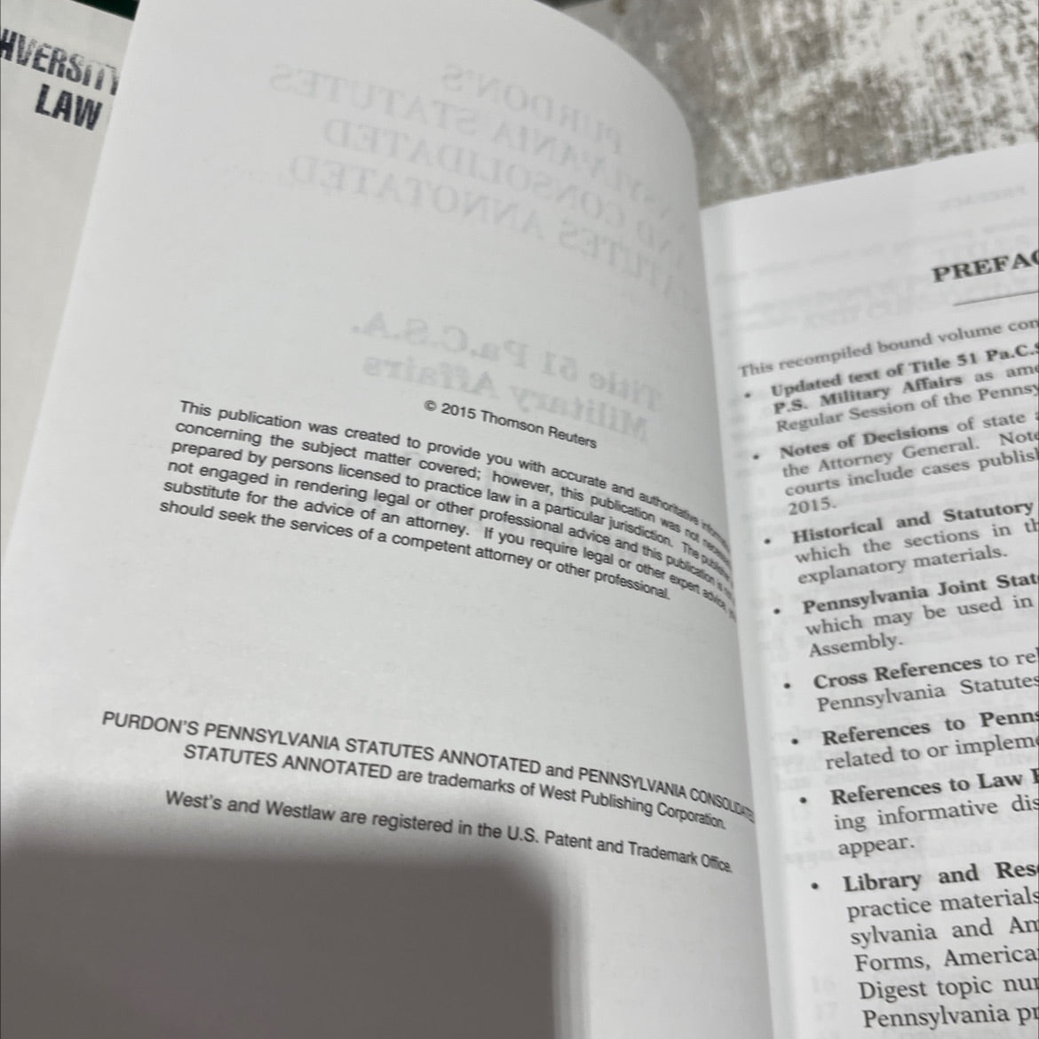 purdon's pennsylvania statutes and consolidated statutes annotated book, by unknown, 2015 Hardcover image 3