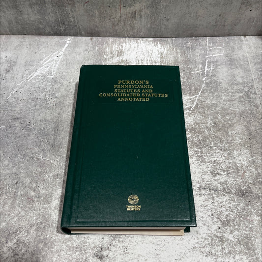 purdon's pennsylvania statutes and consolidated statutes annotated book, by Thomson Reuters, 2016 Hardcover image 1