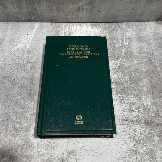 purdon's pennsylvania statutes and consolidated statutes annotated book, by unknown, 2016 Hardcover image 1