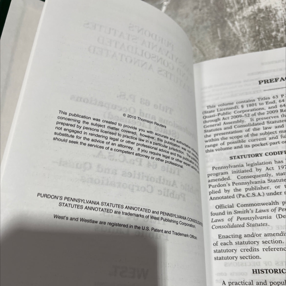 purdon's pennsylvania statutes and consolidated statutes annotated book, by unknown, 2018 Hardcover image 3