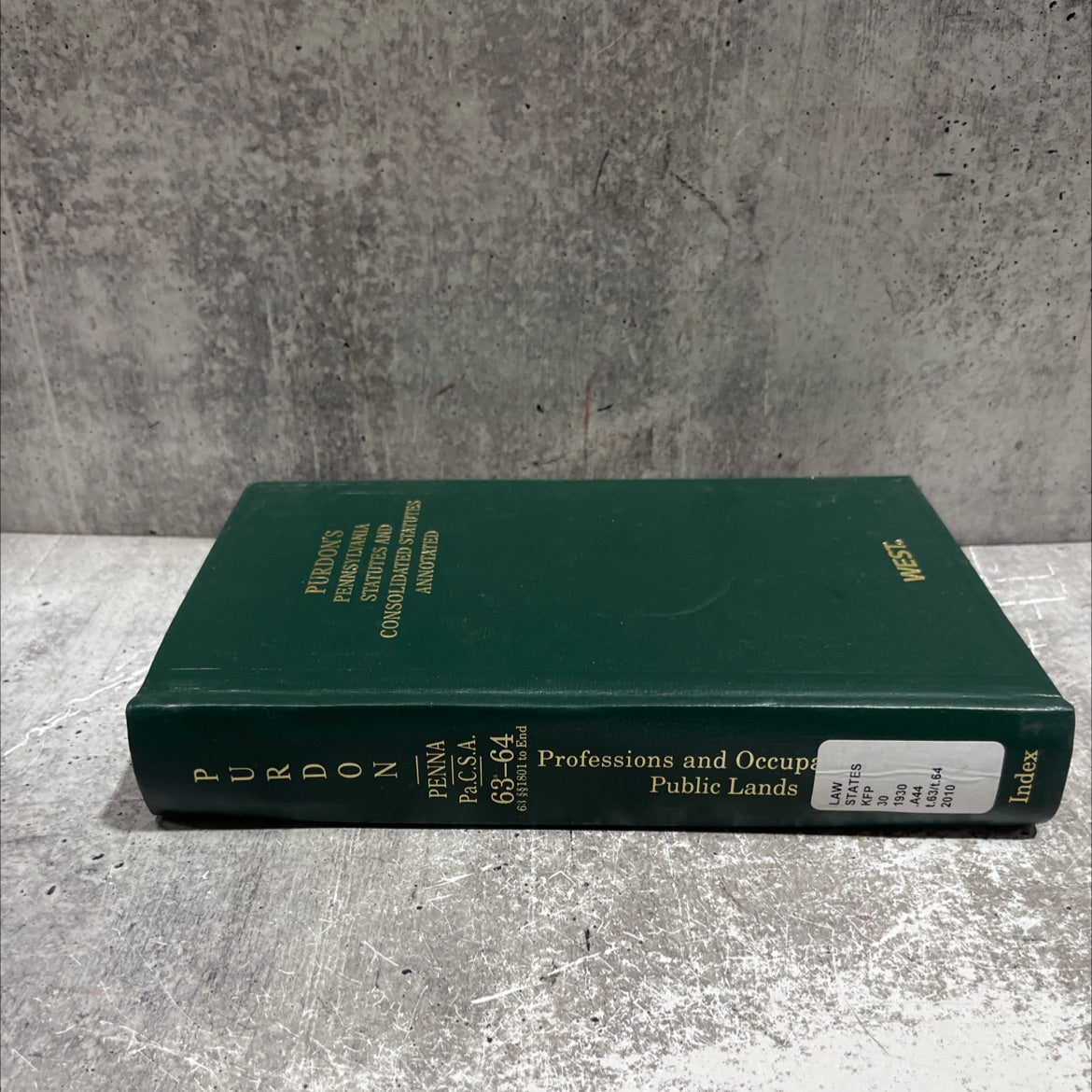 purdon's pennsylvania statutes and consolidated statutes annotated book, by unknown, 2018 Hardcover image 4