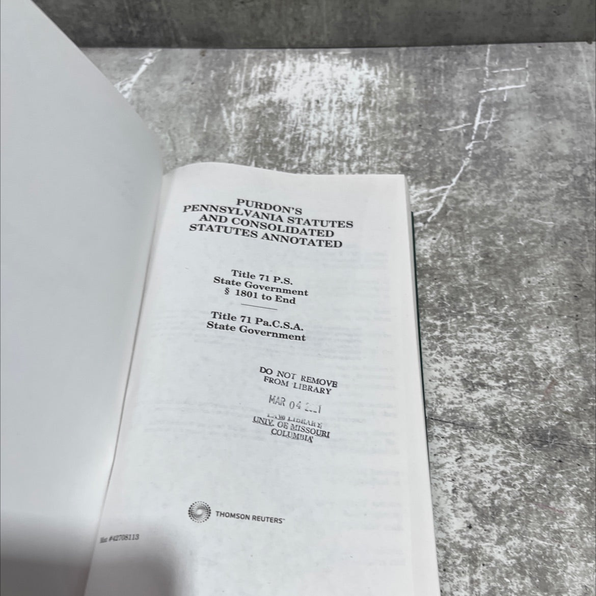 purdon's pennsylvania statutes and consolidated statutes annotated book, by unknown, 2021 Hardcover image 2