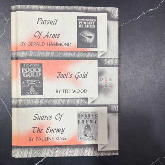 pursuit of arms book, by gerald hammond, 1985 Hardcover image 1