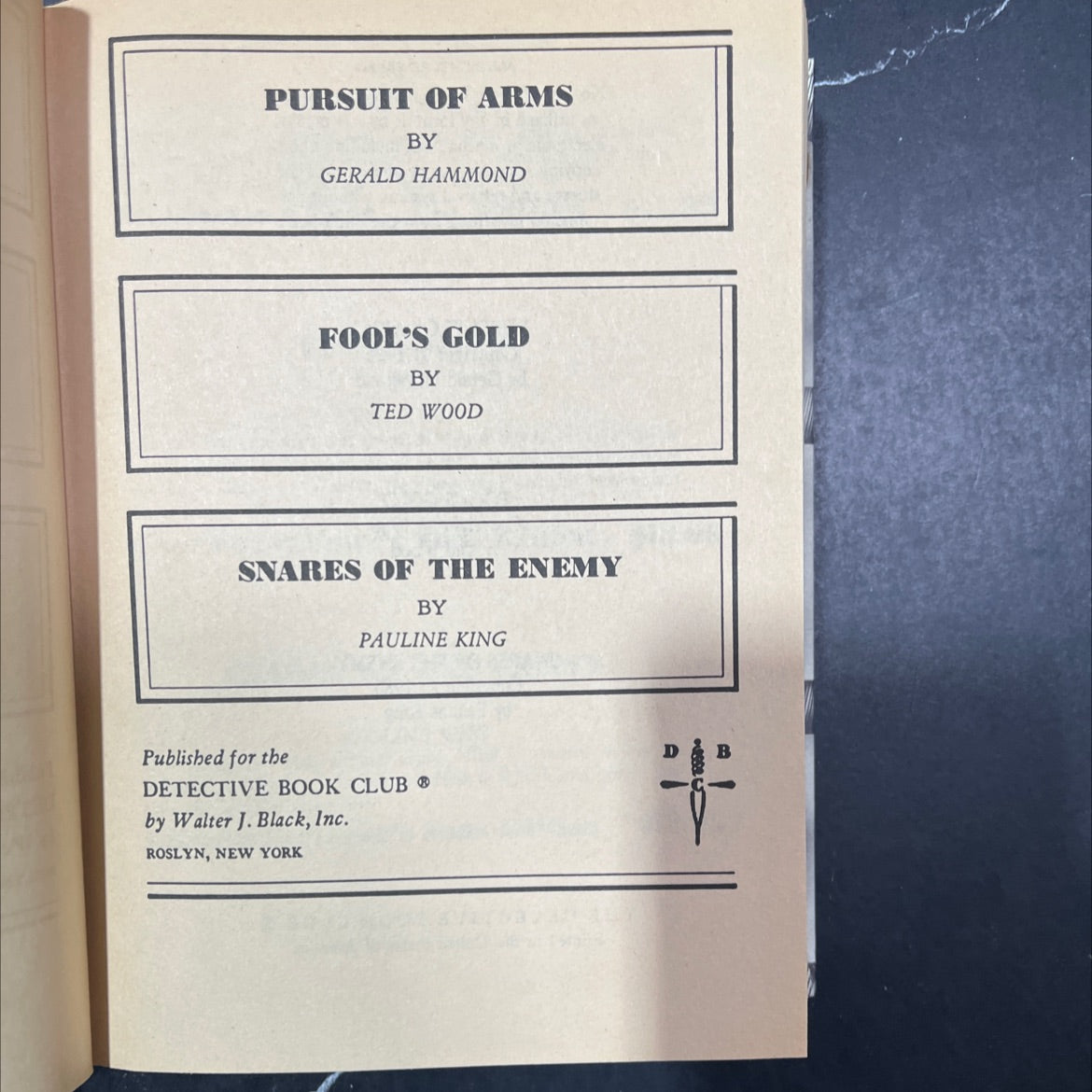 pursuit of arms book, by gerald hammond, 1985 Hardcover image 2