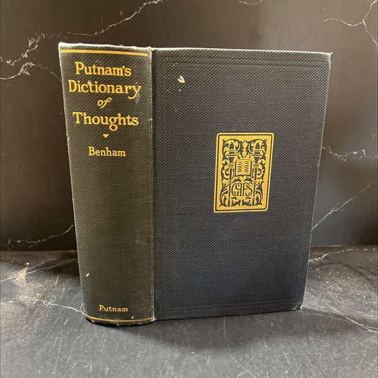 putnam's dictionary of thoughts book, by w. gurney benham, 1930 Hardcover image 1