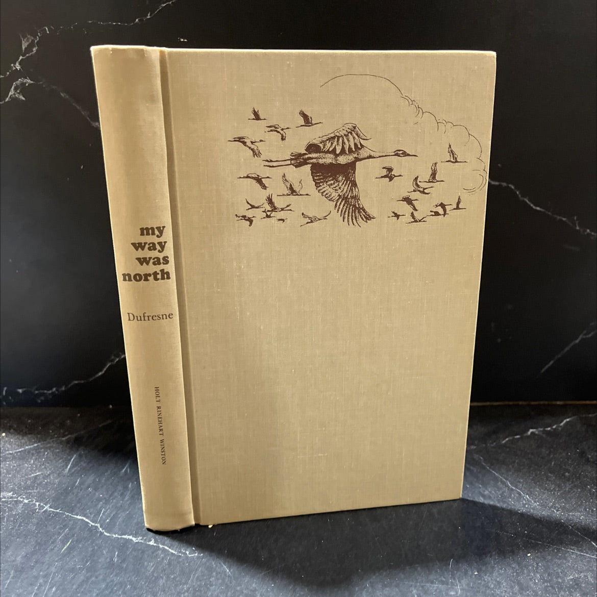 q my way was north book, by frank dufresne, 1966 Hardcover image 1