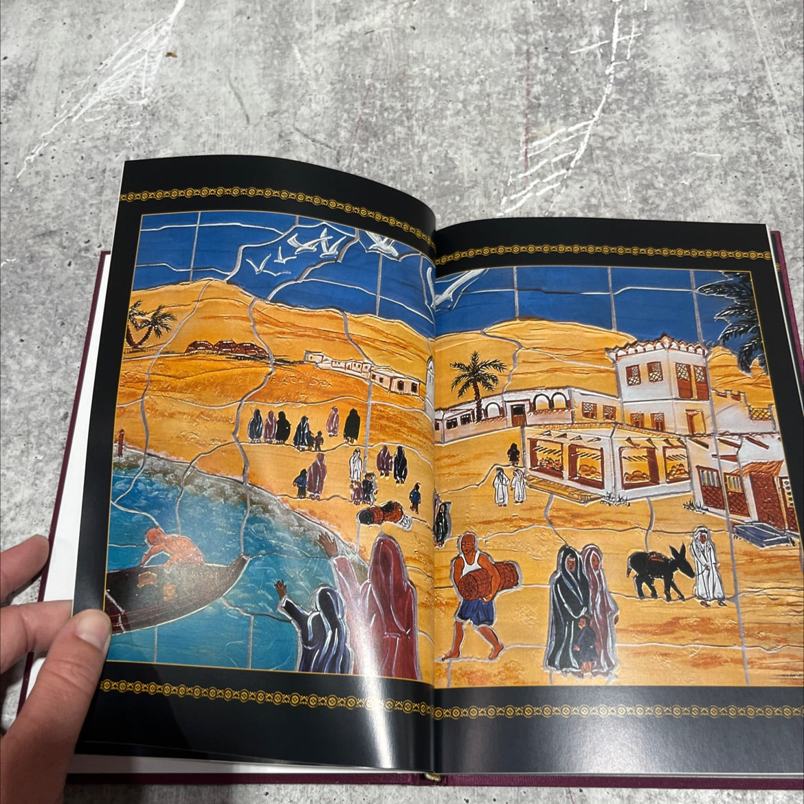 qatar a wonderful destiny a front runner in the economy of the gulf book, by michèle barrault, 2023 Hardcover image 3