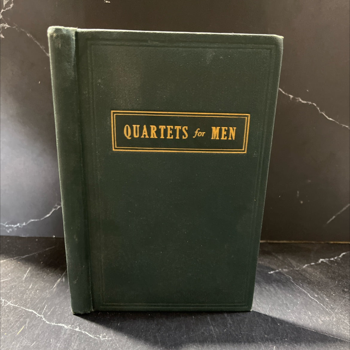 quartets for men gospel songs negro spirituals secular songs book, by Daniel Protheroe, J. N. Rodeheaver, 1926 Hardcover image 1