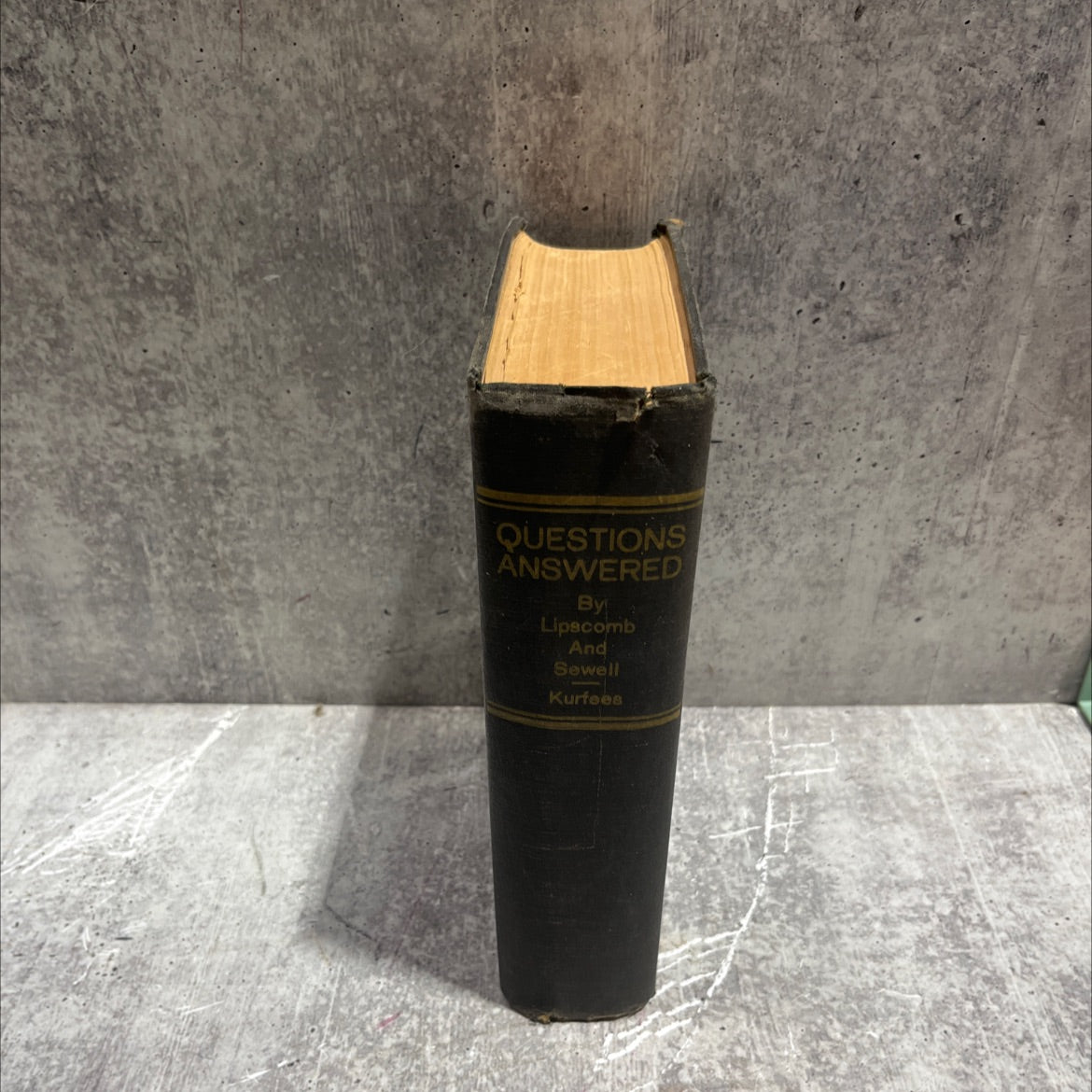 questions answered book, by lipscomb and sewell, 1952 Hardcover image 4