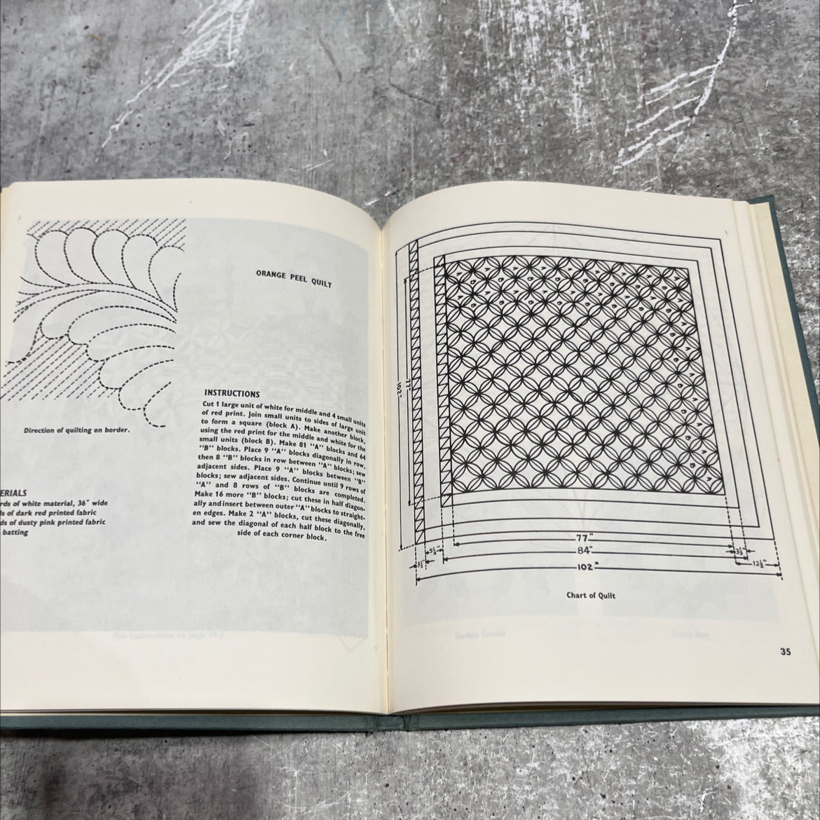 quilting as a hobby book, by dorothy bright bill, 1963 Hardcover image 4