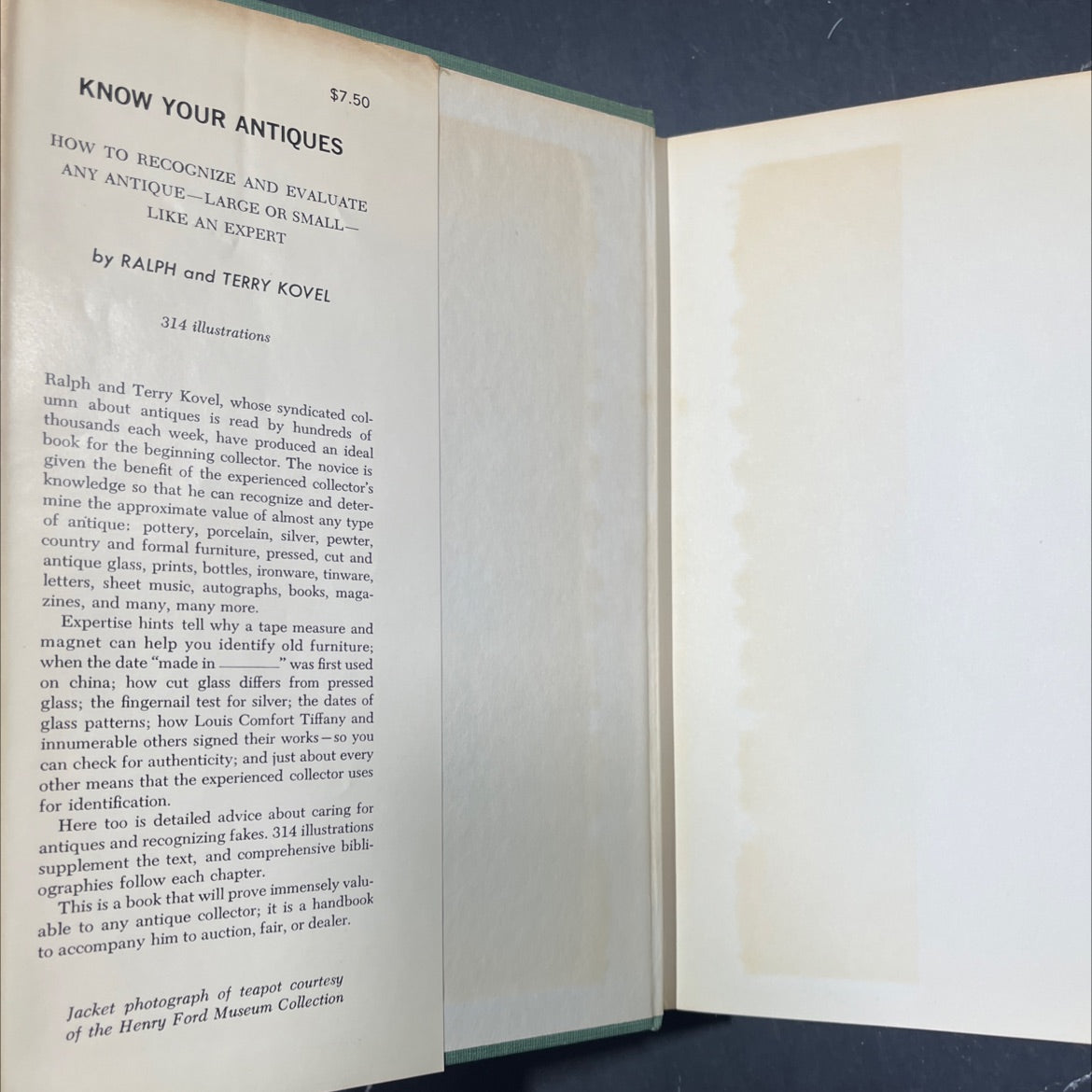 r plate know your antiques how to recognize and evaluate any antique-large or small- like an expert book, by ralph and image 4