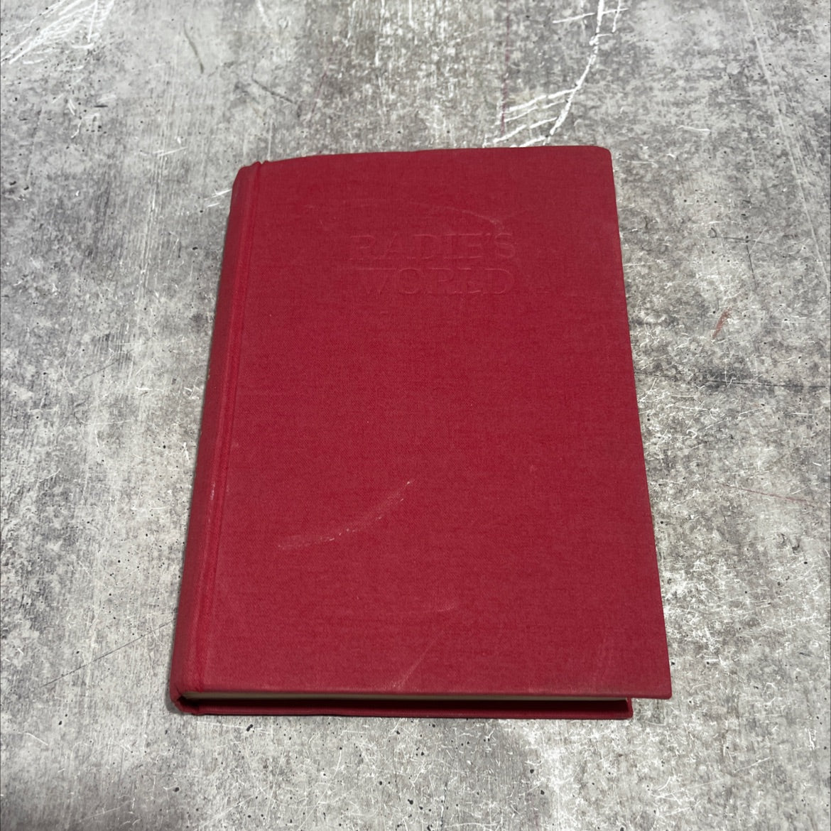 radie's world book, by radie harris, 1975 Hardcover image 1