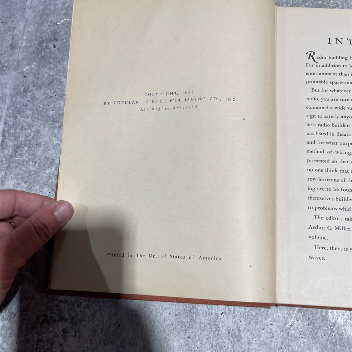radio for the millions book, by editorial staff of popular science monthly, 1943 Hardcover image 3