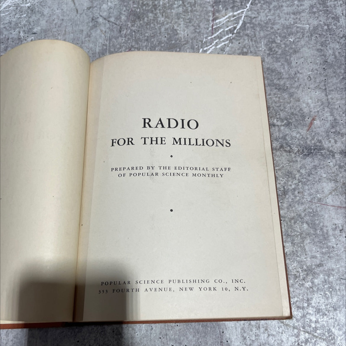 radio for the millions book, by editorial staff of popular science monthly, 1943 Hardcover image 2