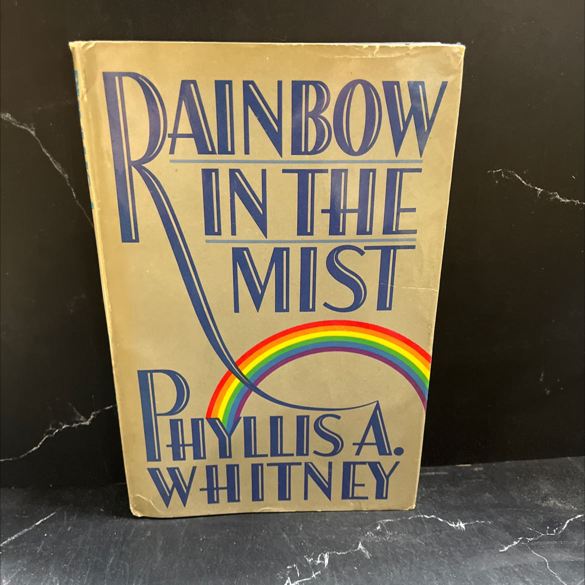 rainbow in the mist book, by phyllis a. whitney, 1989 Hardcover image 1