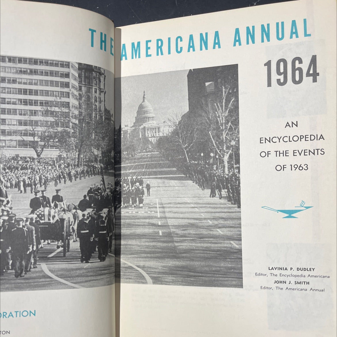 ration ton the americana annual 1964 an encyclopedia of the events of 1963 book, by lavinia p. dudley, john j. smith, image 2