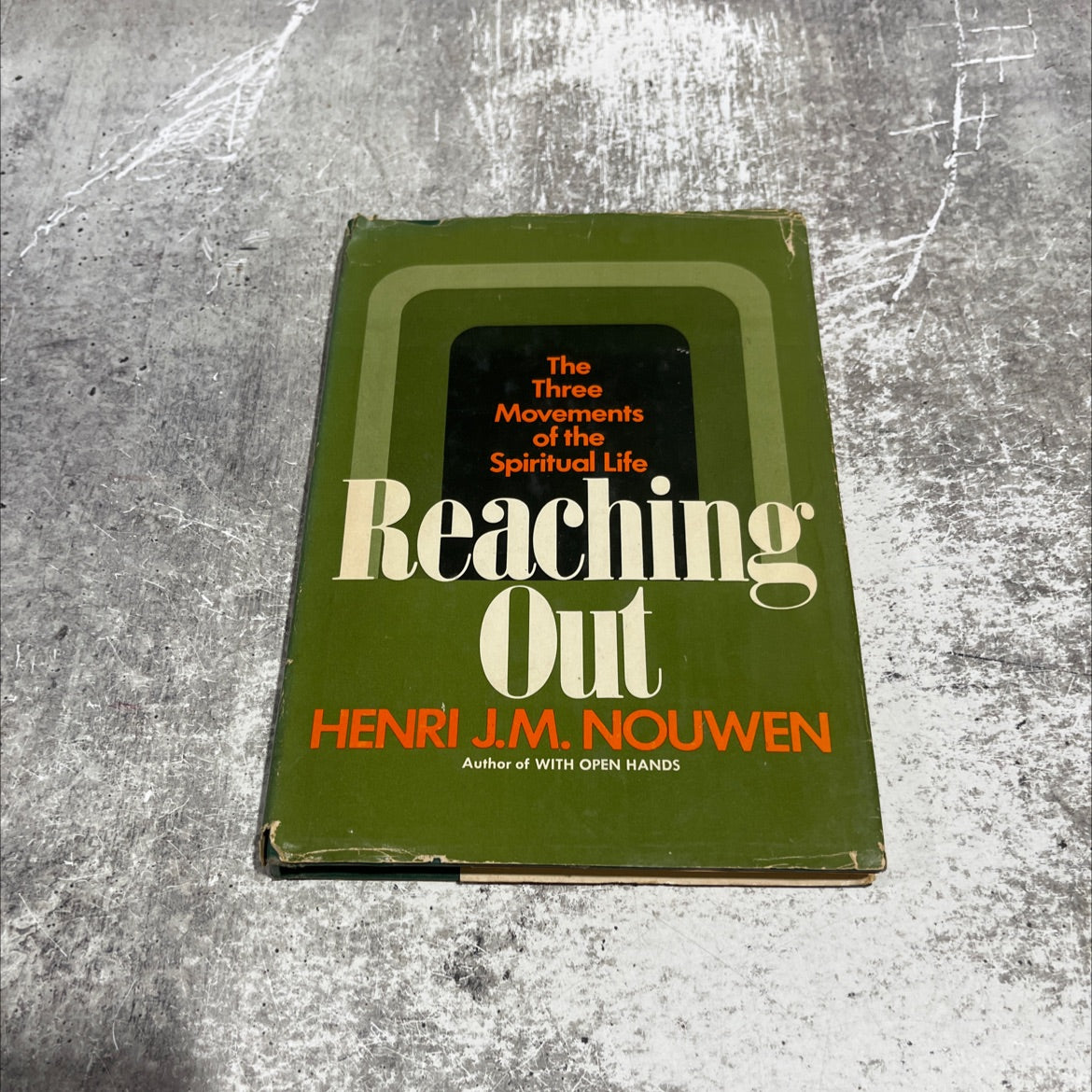 reaching out the three movements of the spiritual life book, by henri j m nouwen, 1975 Hardcover image 1