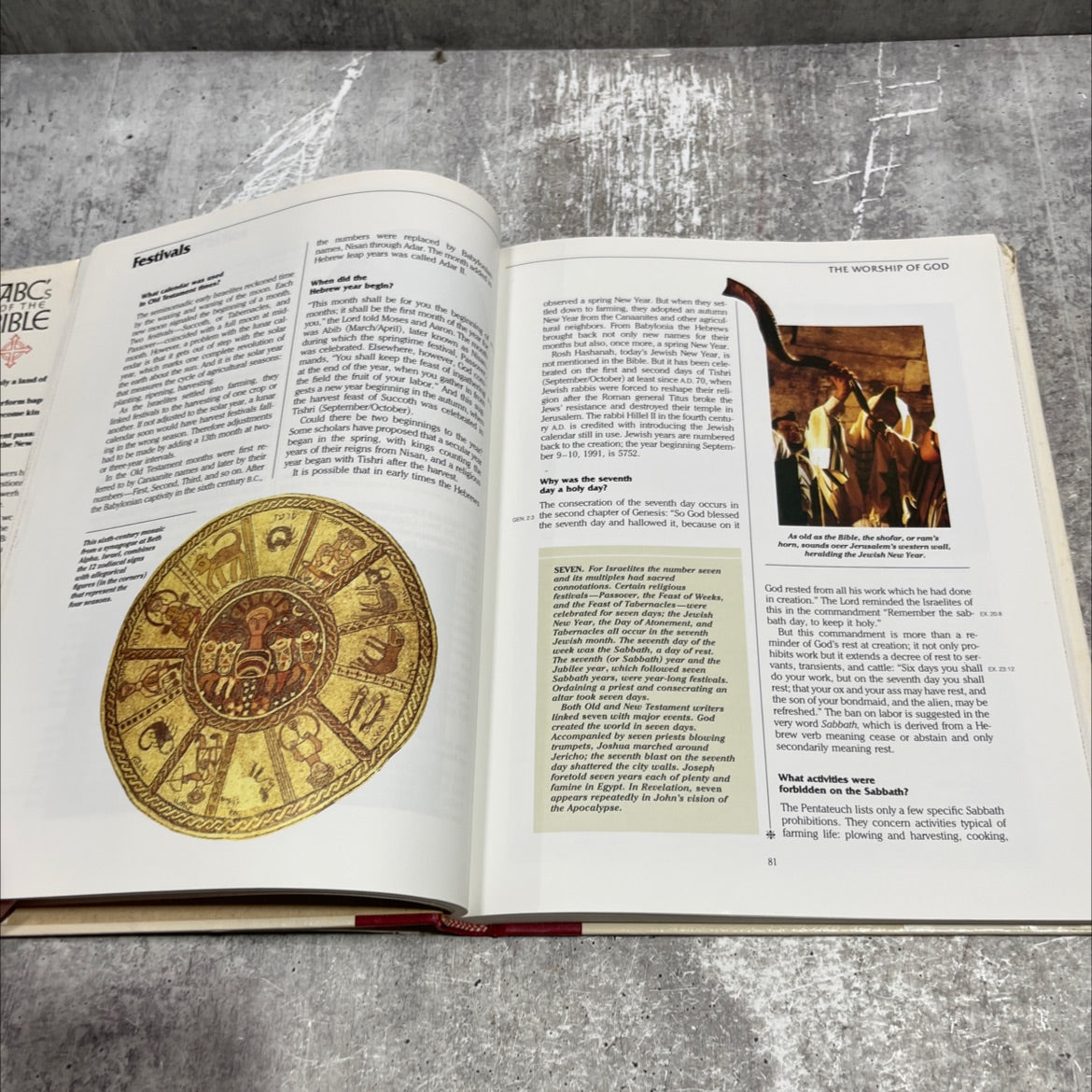 reader's digest abc's of the bible book, by The Reader's Digest Association, Inc., 1991 Hardcover image 4