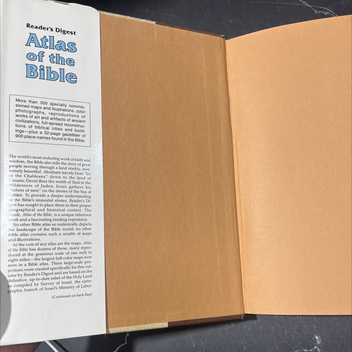 reader's digest atlas of the bible an illustrated guide to the holy land book, by Denis Baly, Edward F. Campbell, Jr., image 4
