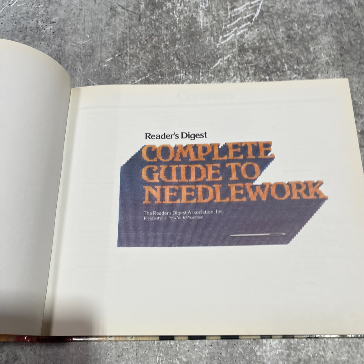 reader's digest complete guide to needlework book, by Virginia Colton, 1970 Hardcover image 2
