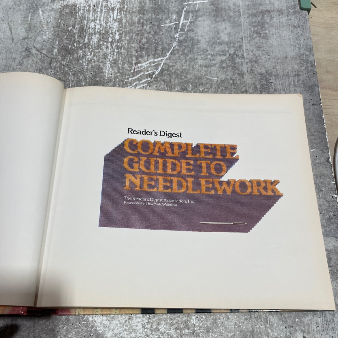 reader's digest complete guide to needlework book, by unknown, 1979 Hardcover image 2