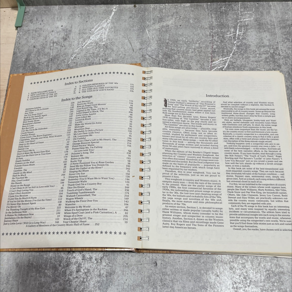 reader's digest country and western songbook book, by william l. simon, 1984 Hardcover image 3