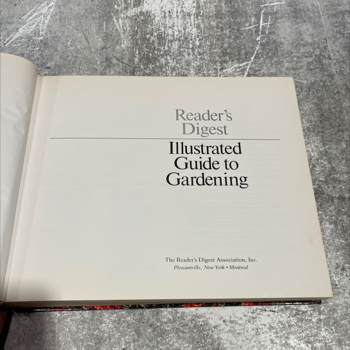 reader's digest illustrated guide to gardening book, by unknown, 1978 Hardcover image 2