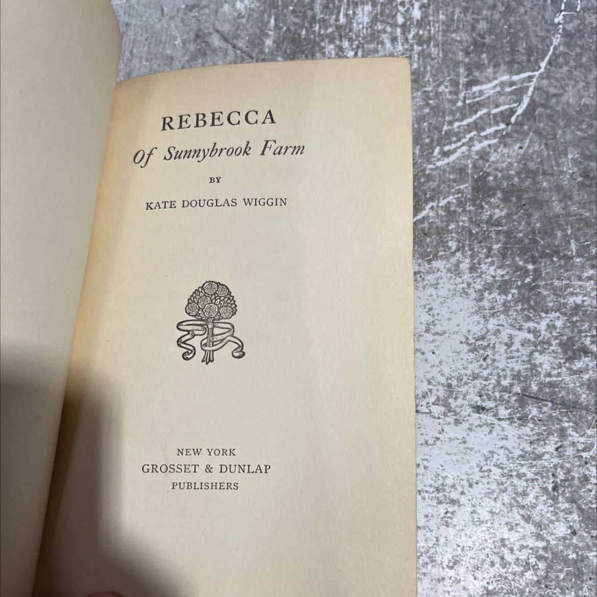 rebecca of sunnybrook farm book, by kate douglas wiggin, 1903 Hardcover image 2