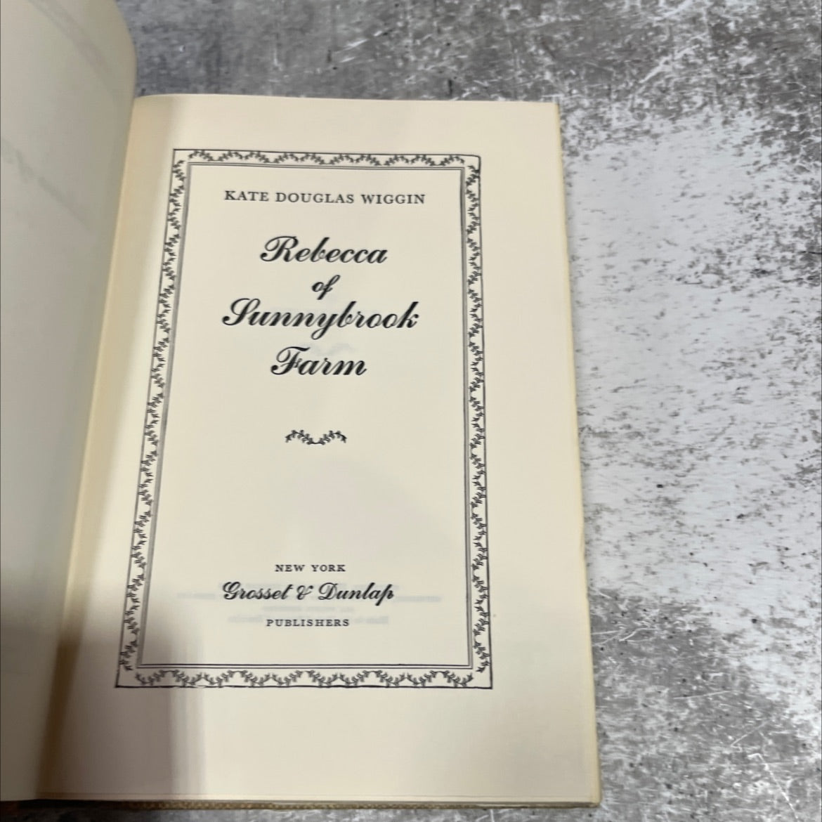 rebecca of sunnybrook farm book, by kate douglas wiggin, 1917 Hardcover image 2