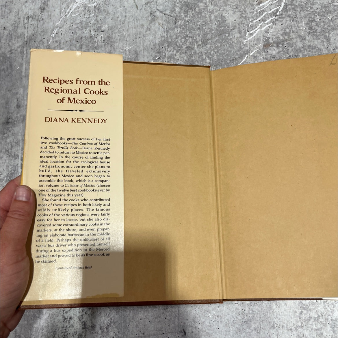 recipes from the regional cooks of mexico book, by Diana Kennedy, 1978 Hardcover image 4