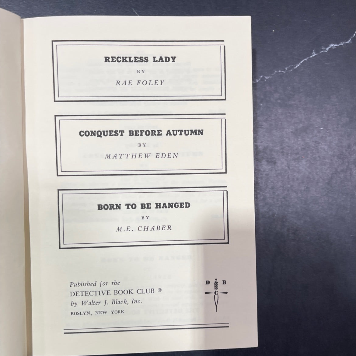 reckless lady book, by rae foley, 1973 Hardcover image 2