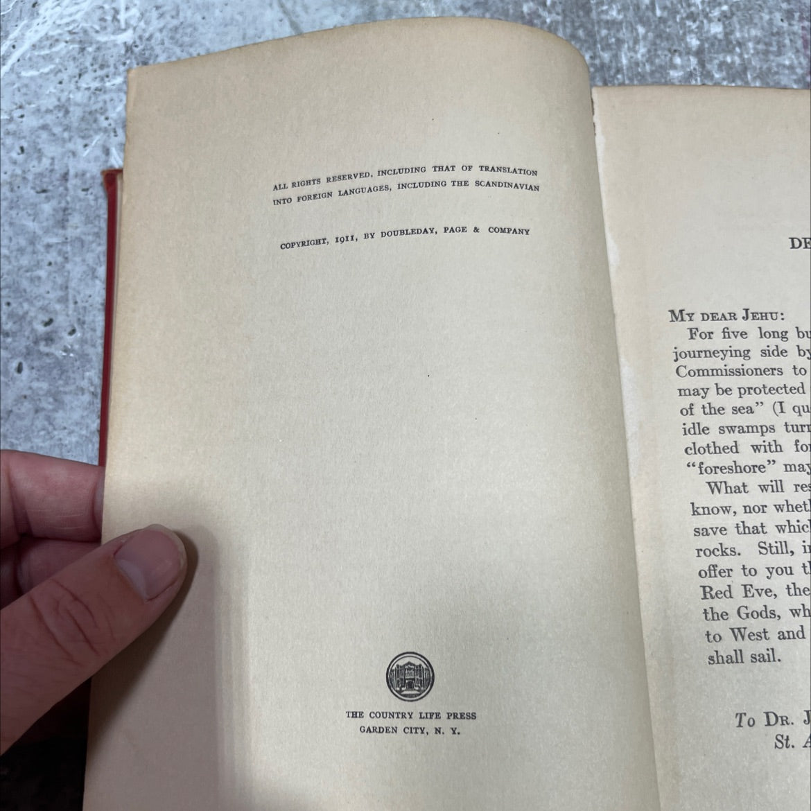 red eve book, by h. rider haggard, 1912 Hardcover image 3