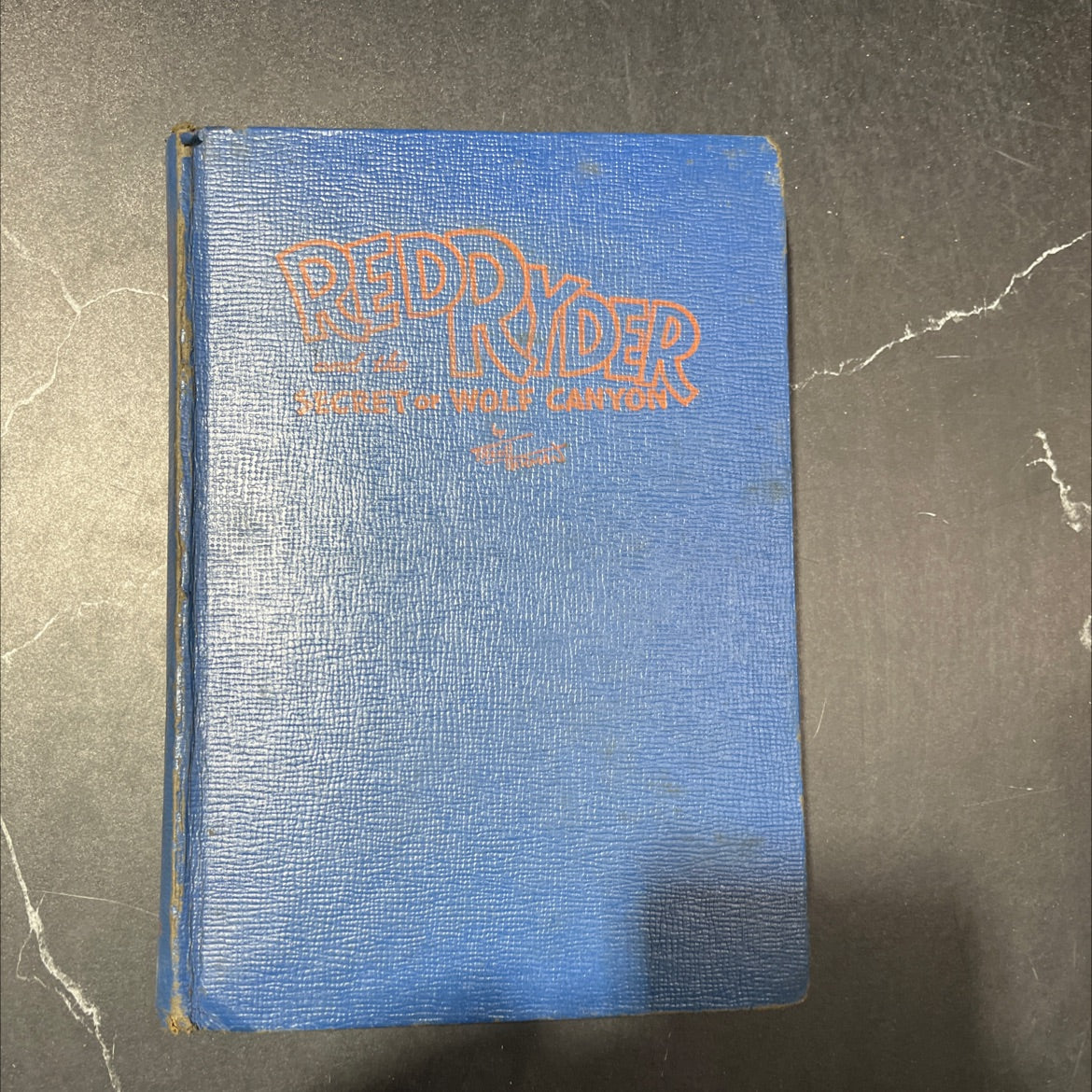 red ryder and the secret of wolf canyon book, by s. s. stevens, 1941 Hardcover image 1